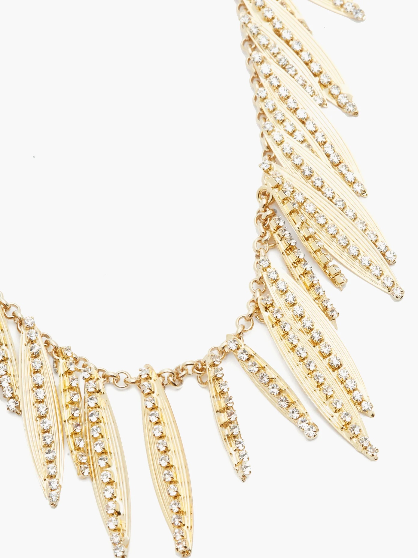 Allure crystal-embellished necklace - 3