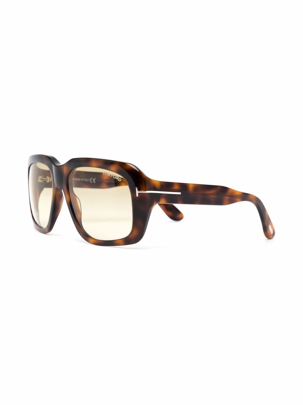 gradient-lens oversize-frame sunglasses - 2