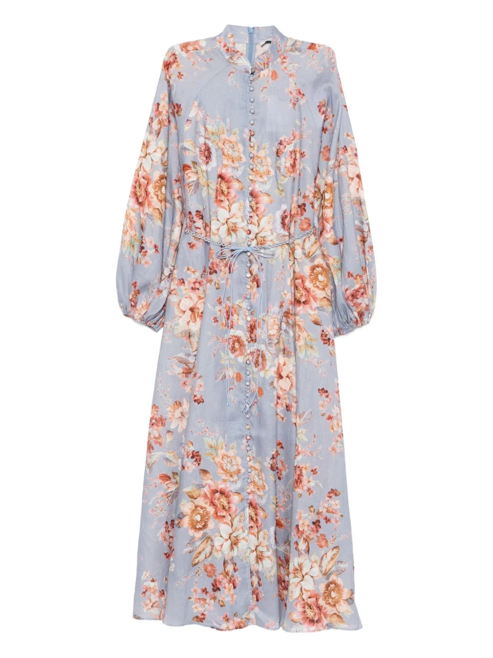 Awaken Billow floral midi dress - 1