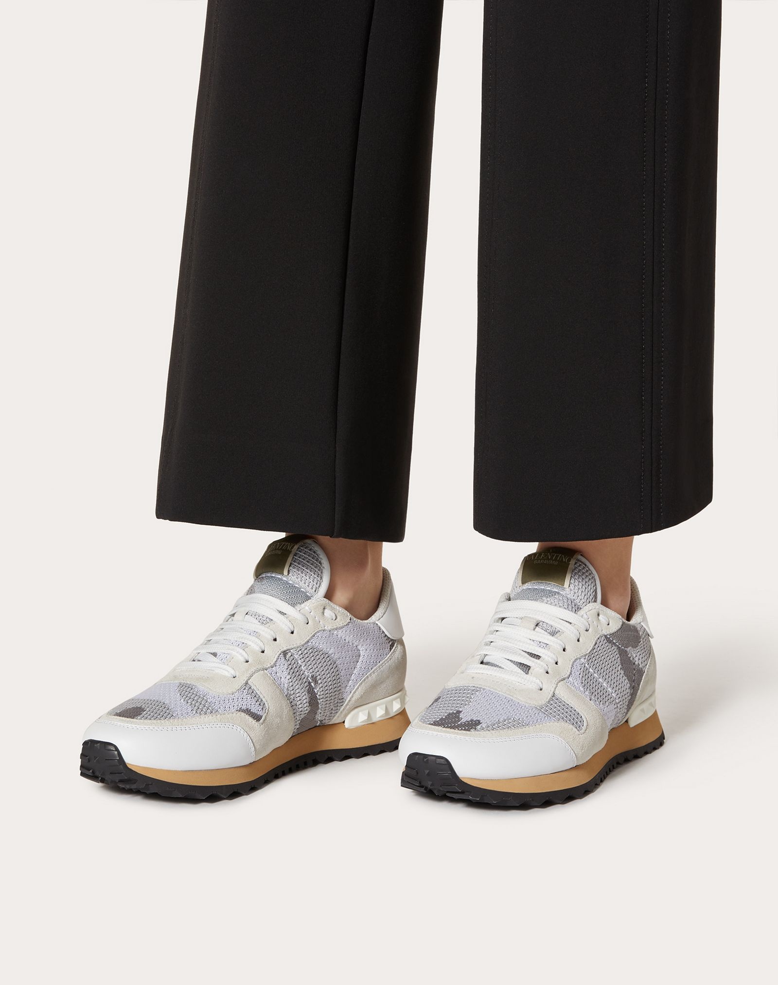 Mesh Fabric Camouflage Sneaker - 6