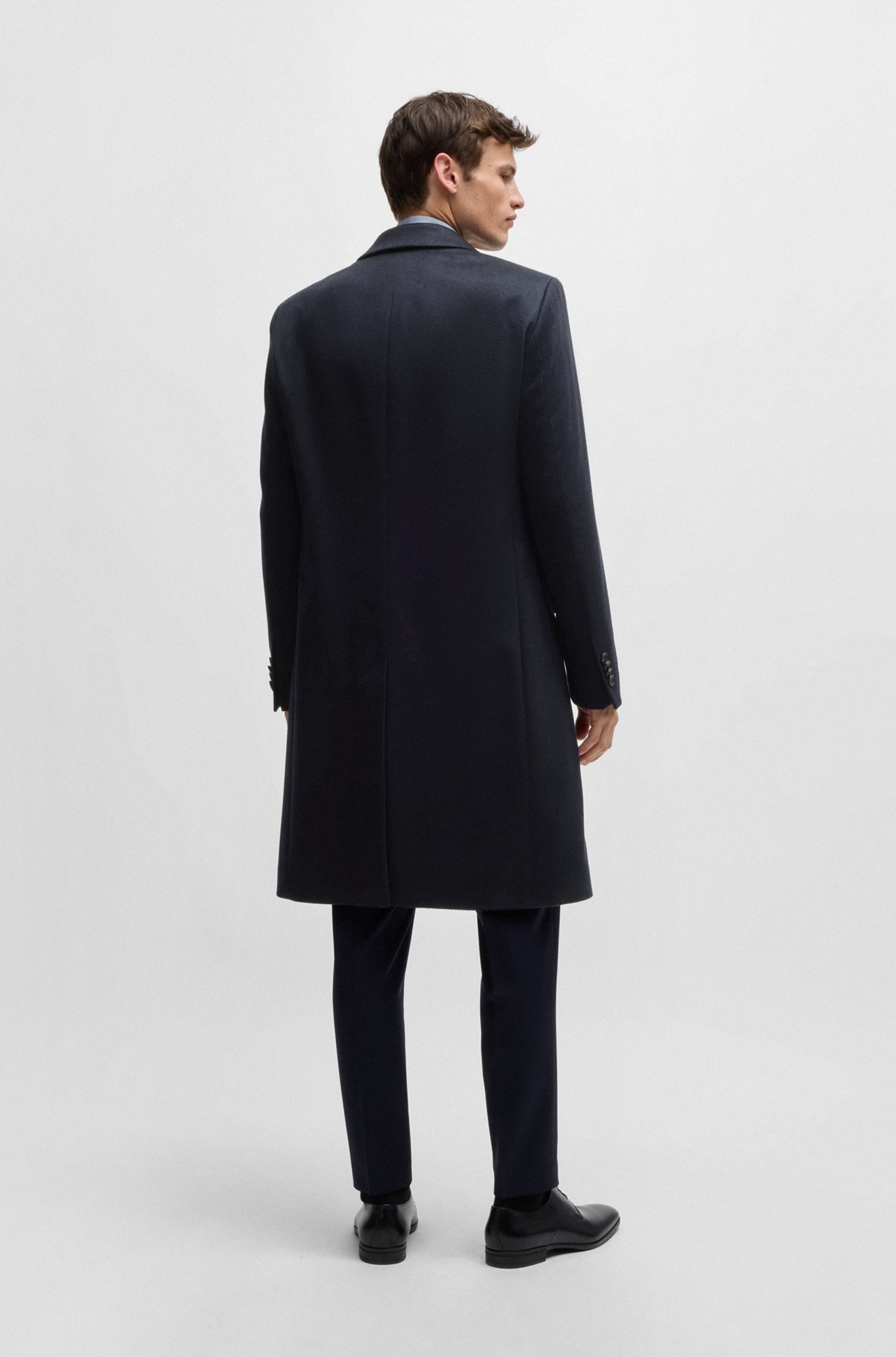 SLIM-FIT COAT IN CASHMERE - 5