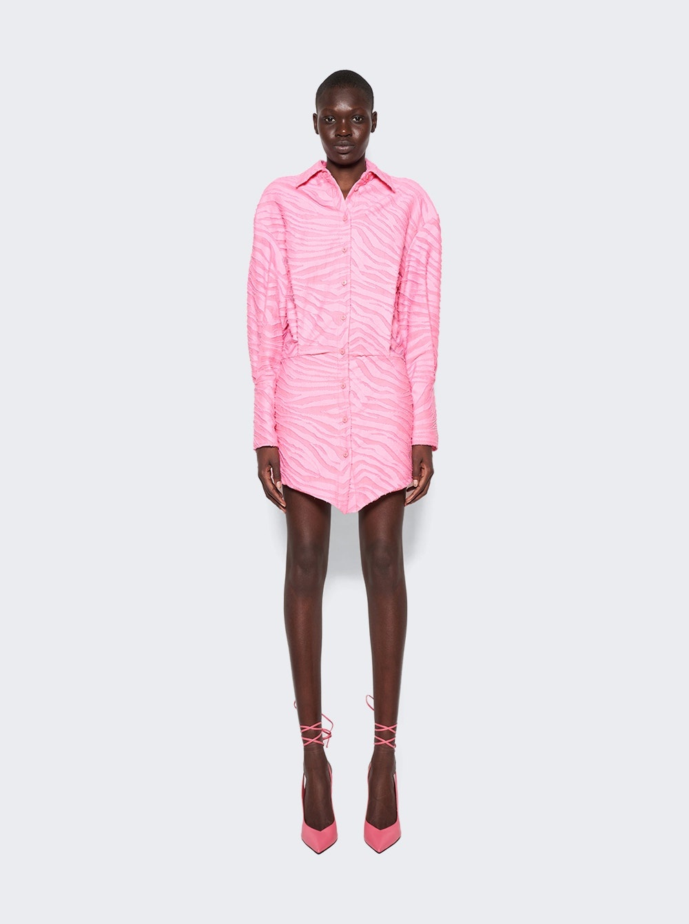 Silvye Mini Dress Geranium Pink - 2