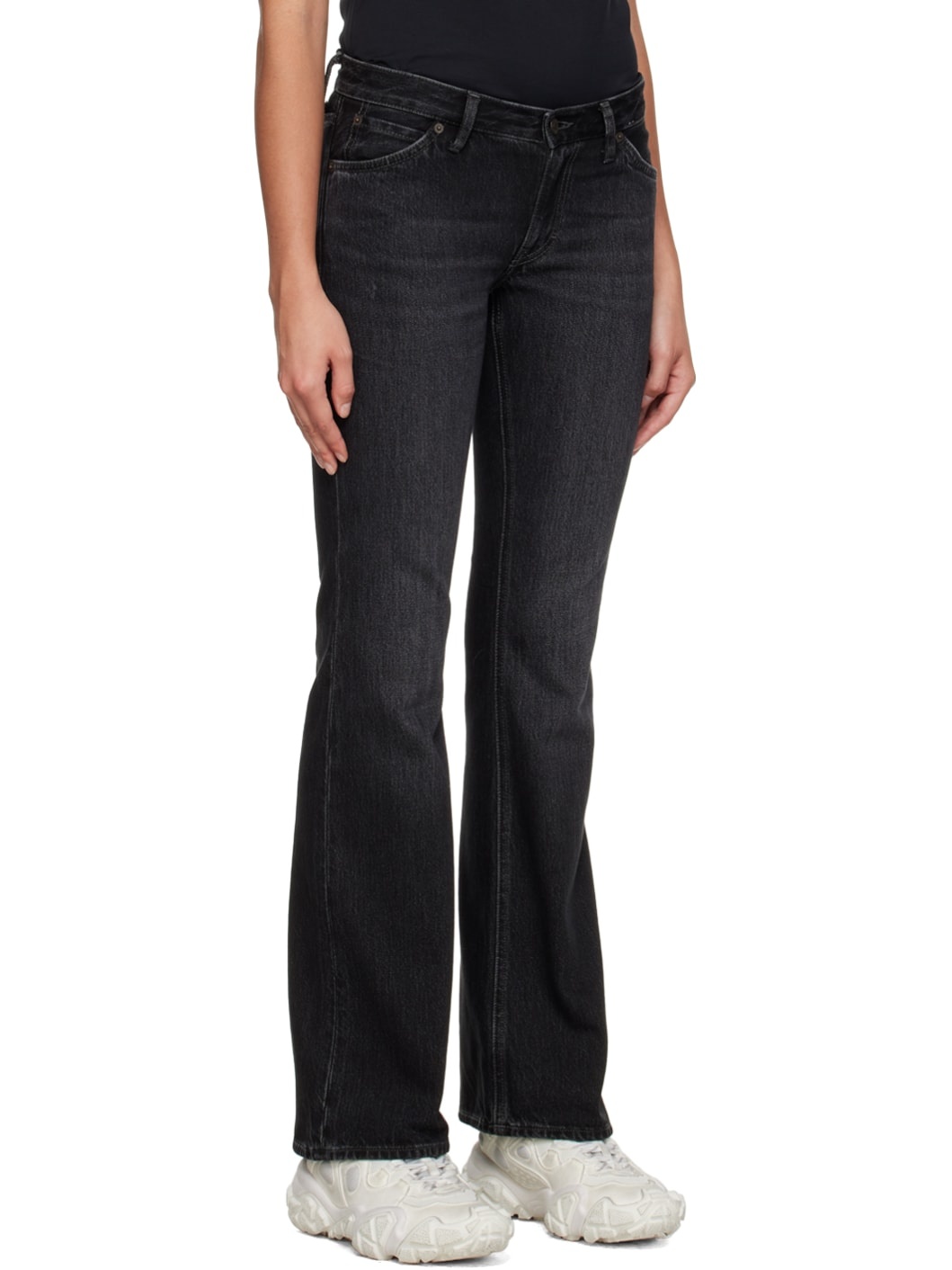 Black Slim-Fit 2005 Jeans - 2