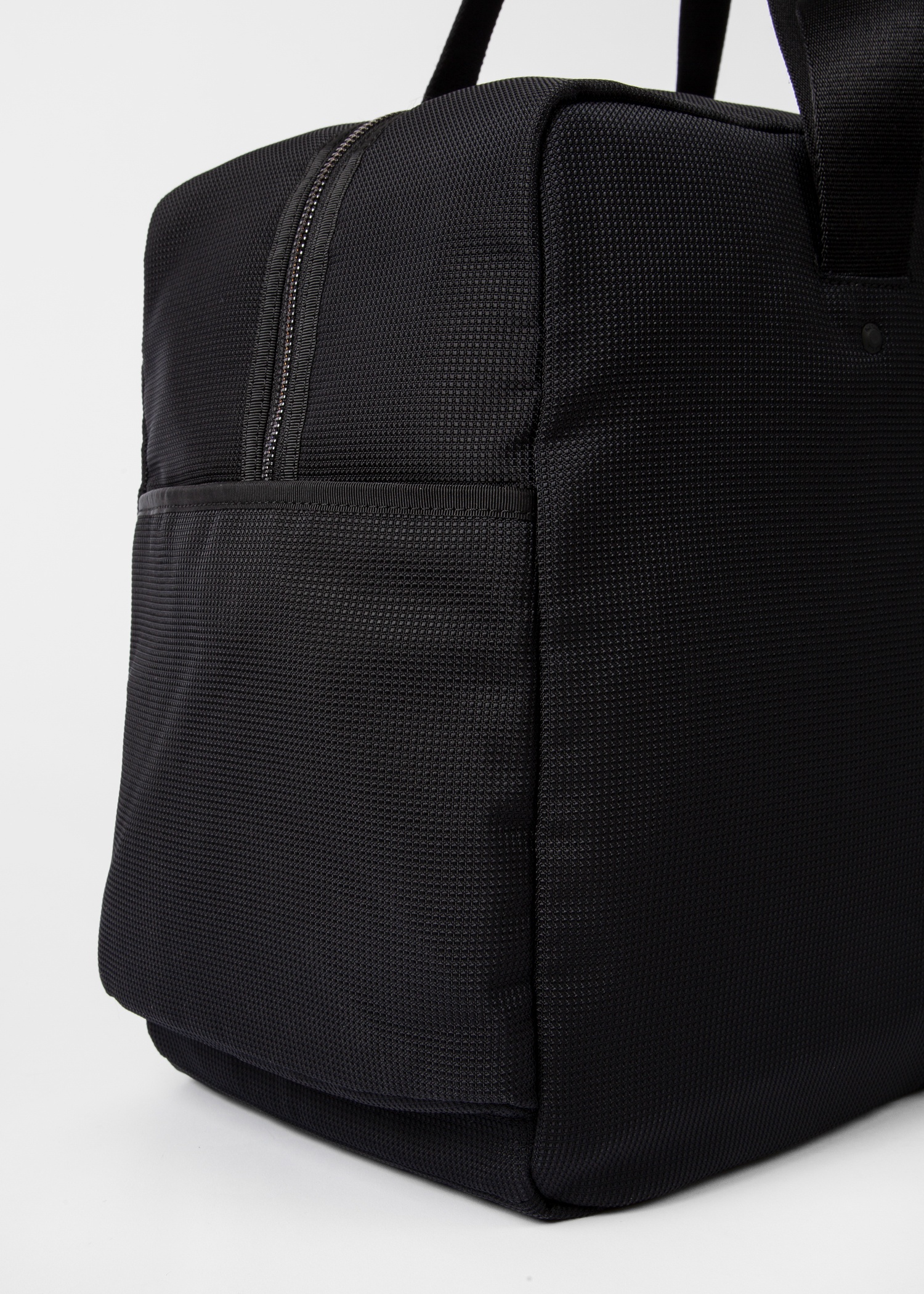 Black 'Signature Stripe' Holdall Bag - 6