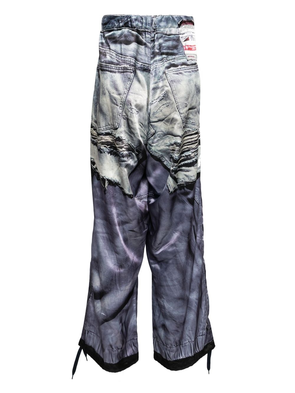 x T.A.T.A Trompe-l'oeil Archive printed trousers - 2