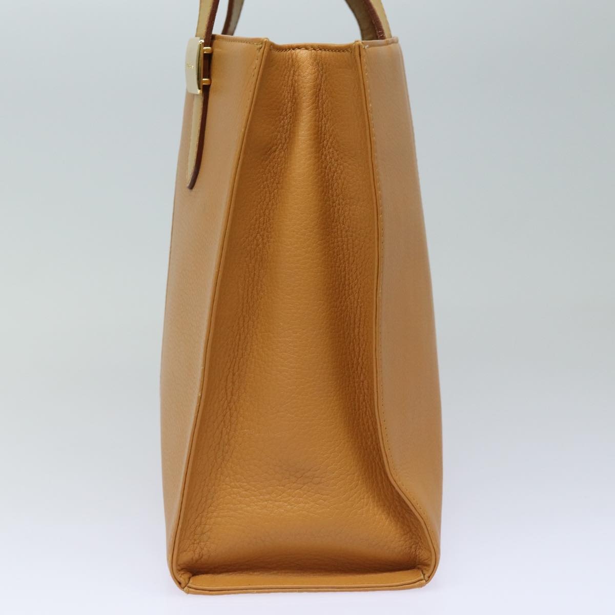 Burberry Nova Check Hand Bag Leather Beige - 4