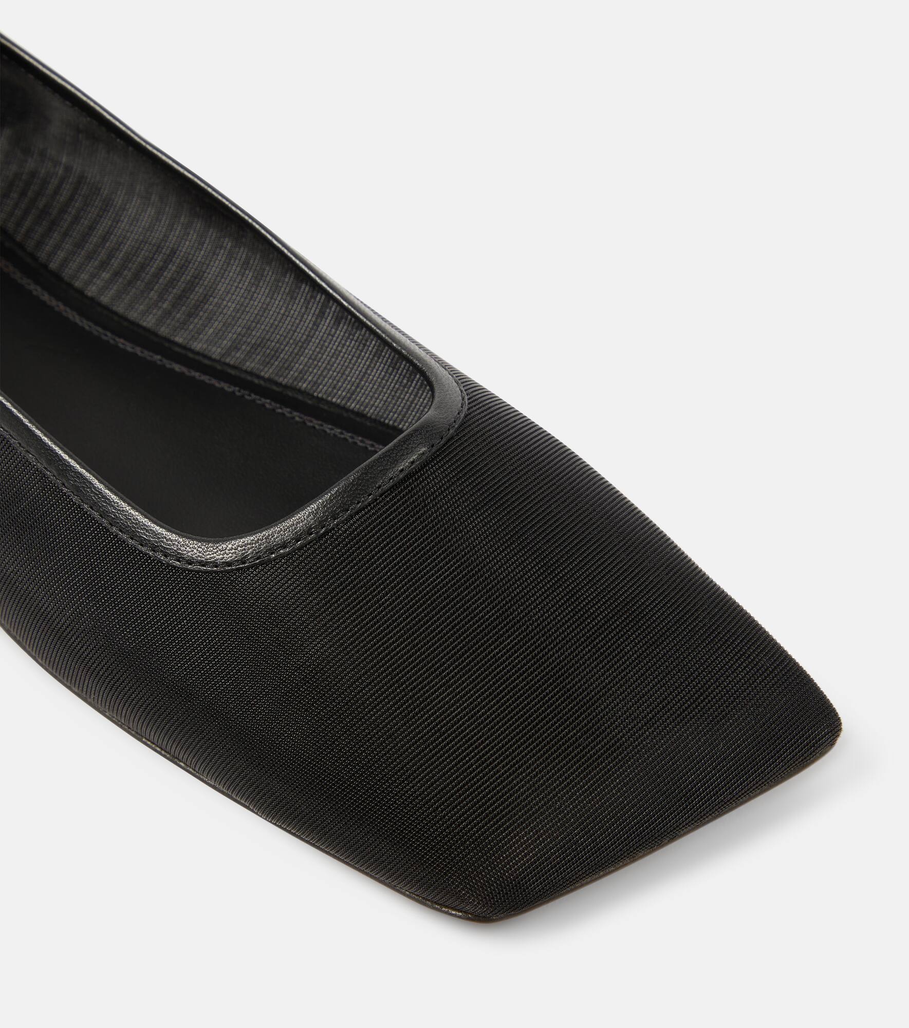 Ane crystal-embellished mesh flats - 6