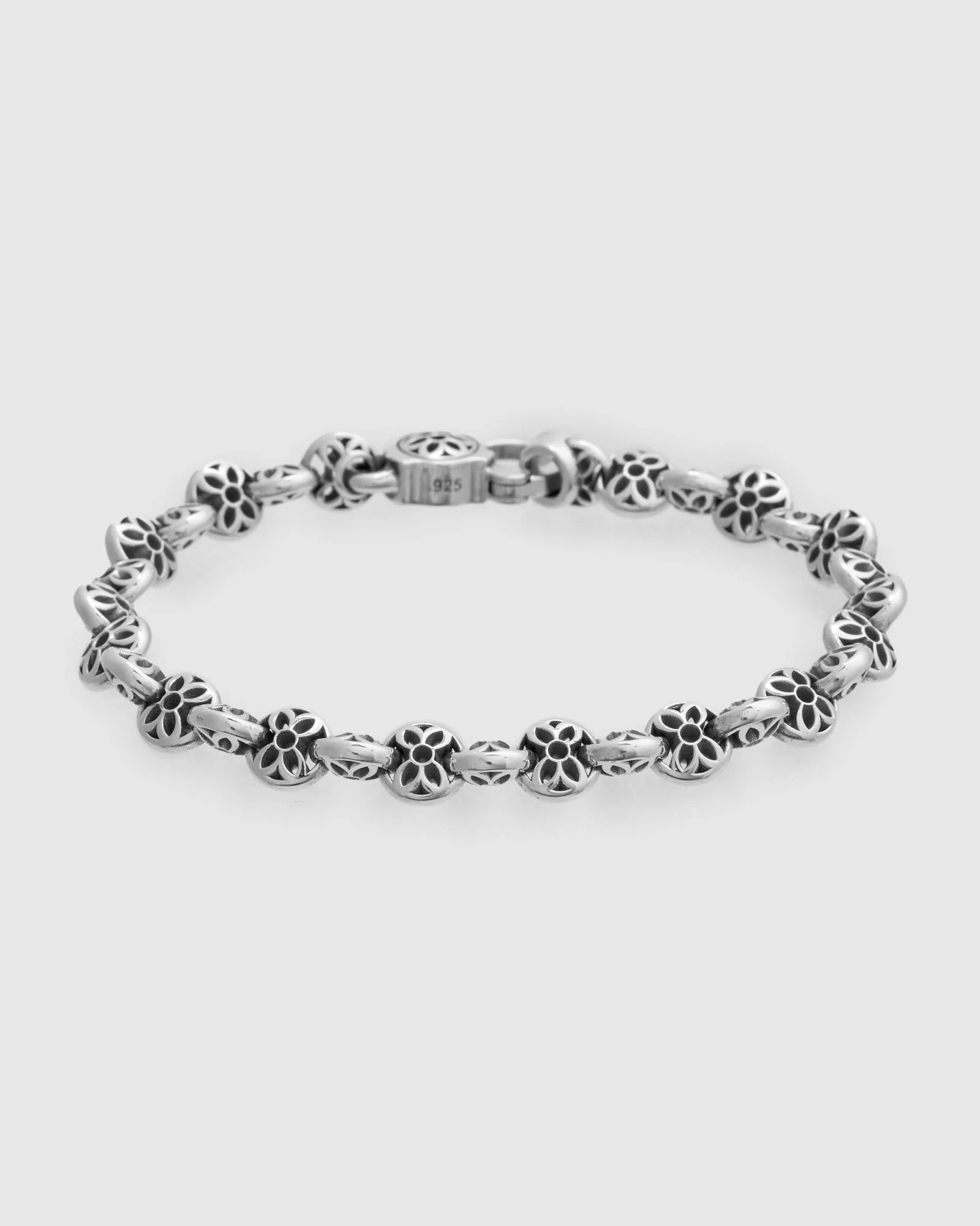 Boston Link Party Bracelet Size AA in Sterling Silver - 1