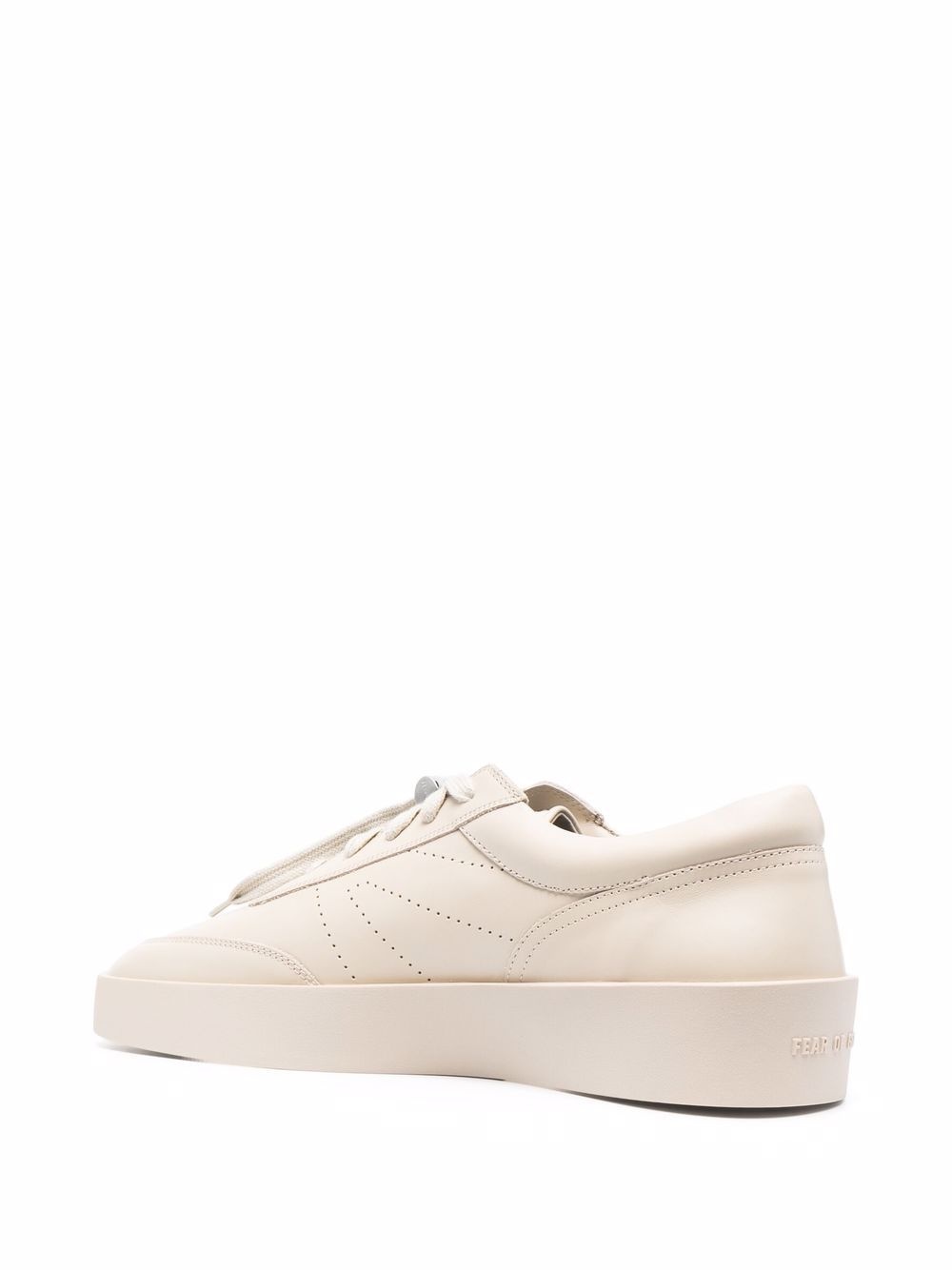 perforated-detail sneakers - 3