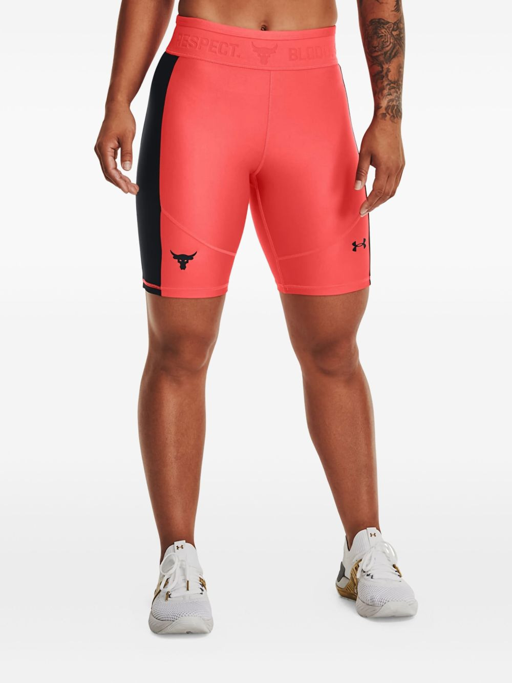 logo-print shorts - 3