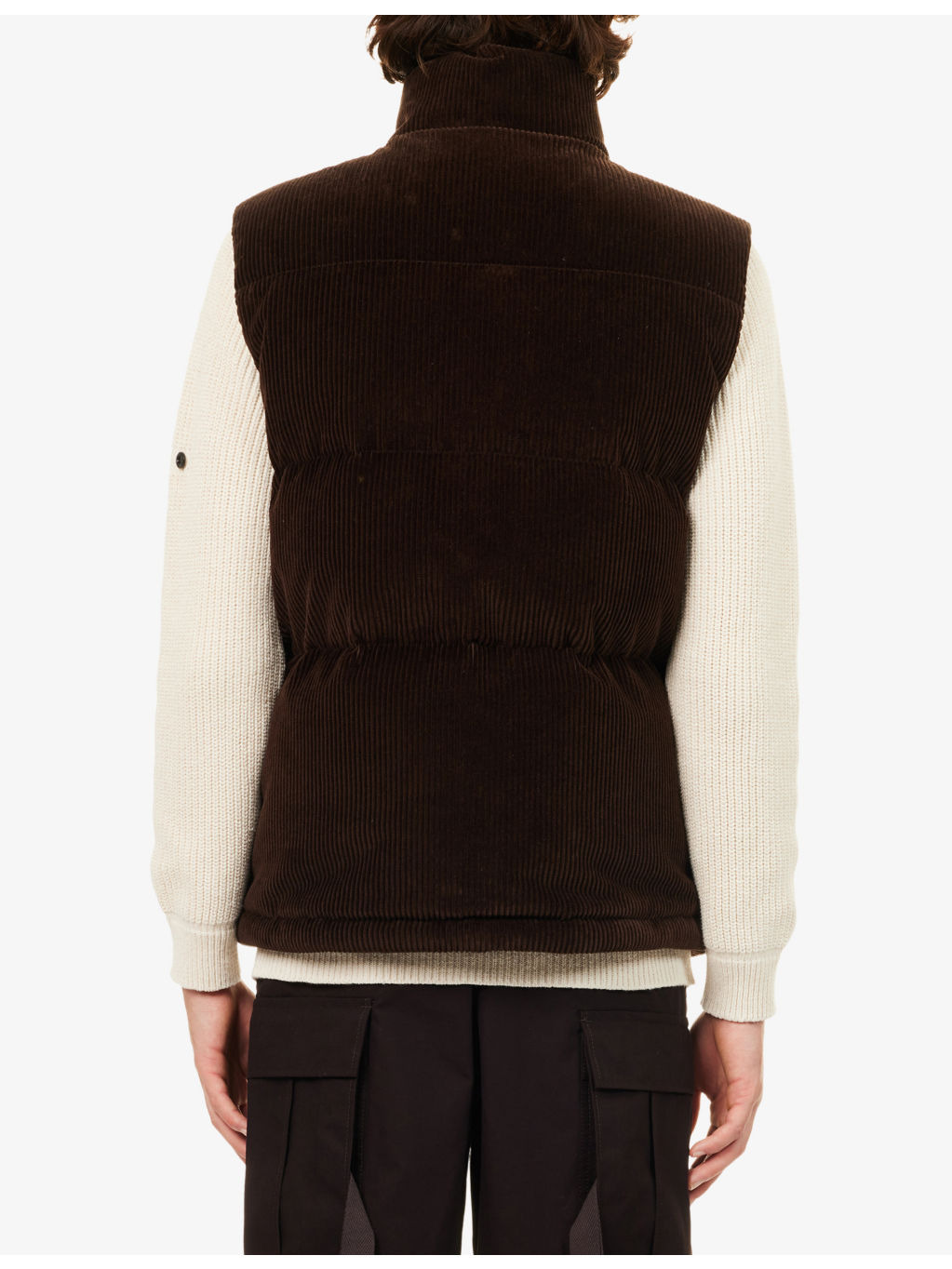 Agen Sleeveless Corduroy Gilet - 4