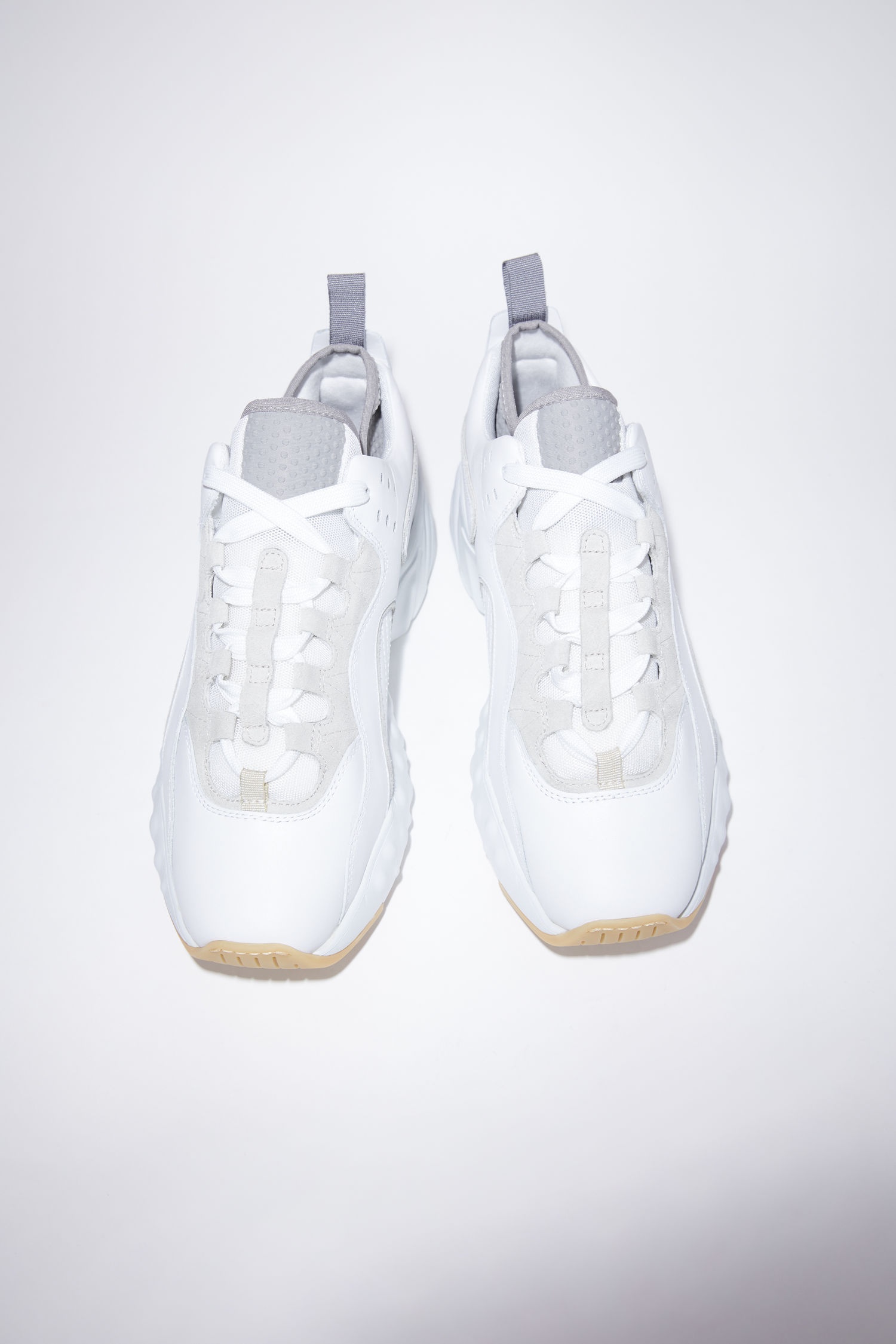 Leather sneakers - White/white - 2