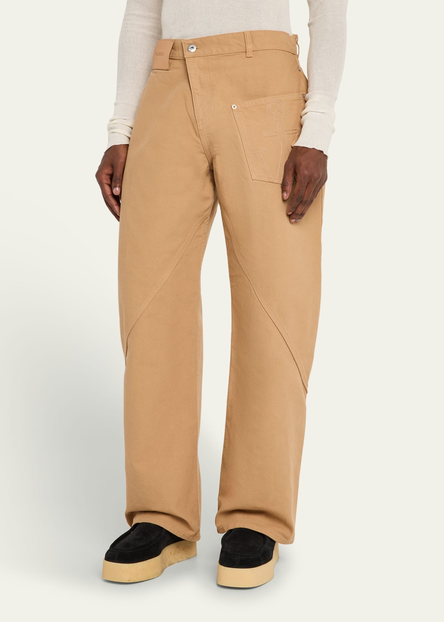 Men's Crossover-Fly Work Pants - 4