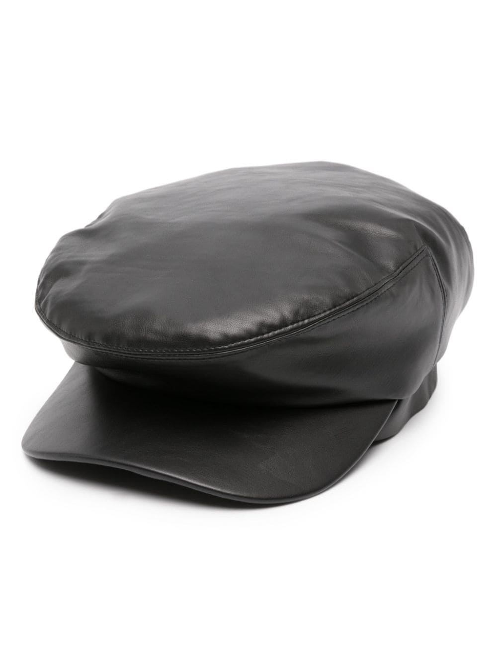 leather driver hat - 1