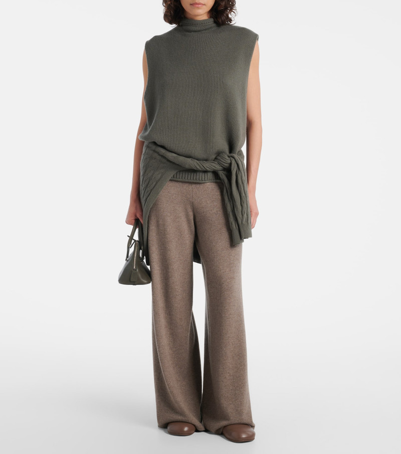 LISA YANG Knitted cashmere top outlook