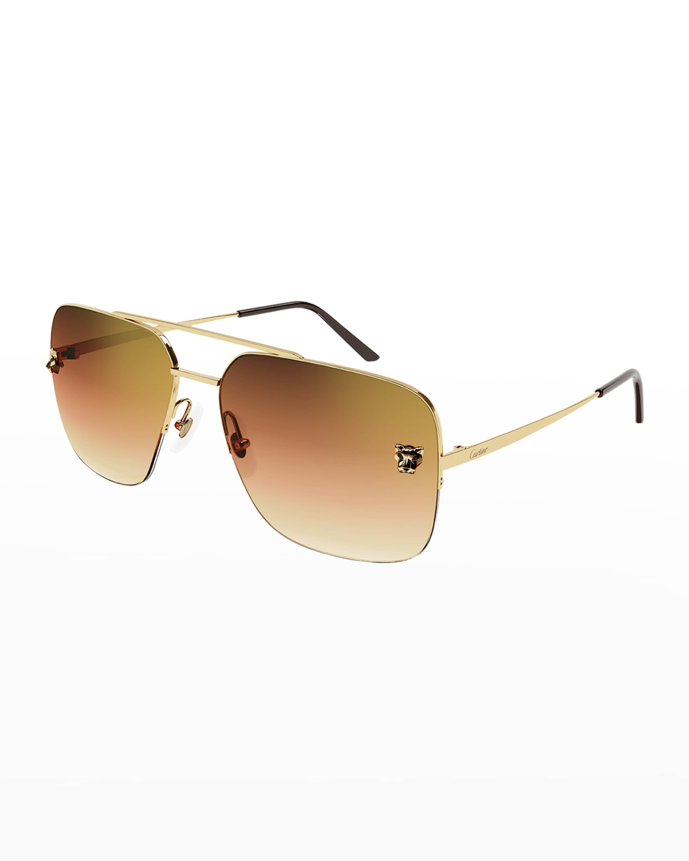 Men's Panthére Aviator Sunglasses - 1