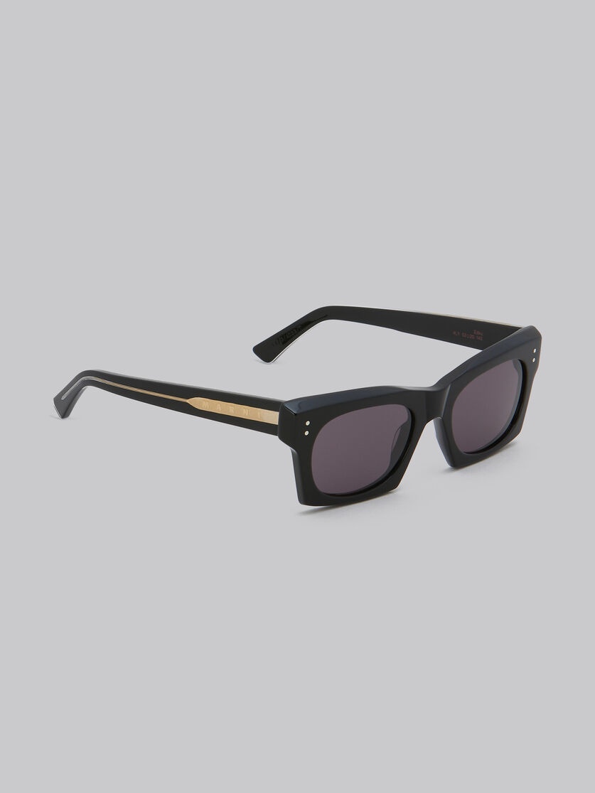 BLACK EDKU SUNGLASSES - 3