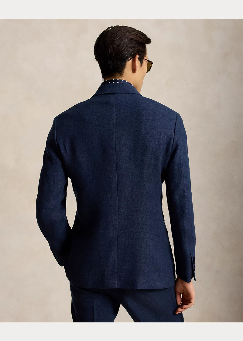 Polo Tailored Fit Linen Tuxedo 4
