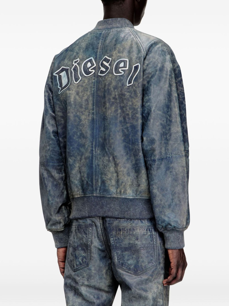 L-Cobb leather bomber jacket 4