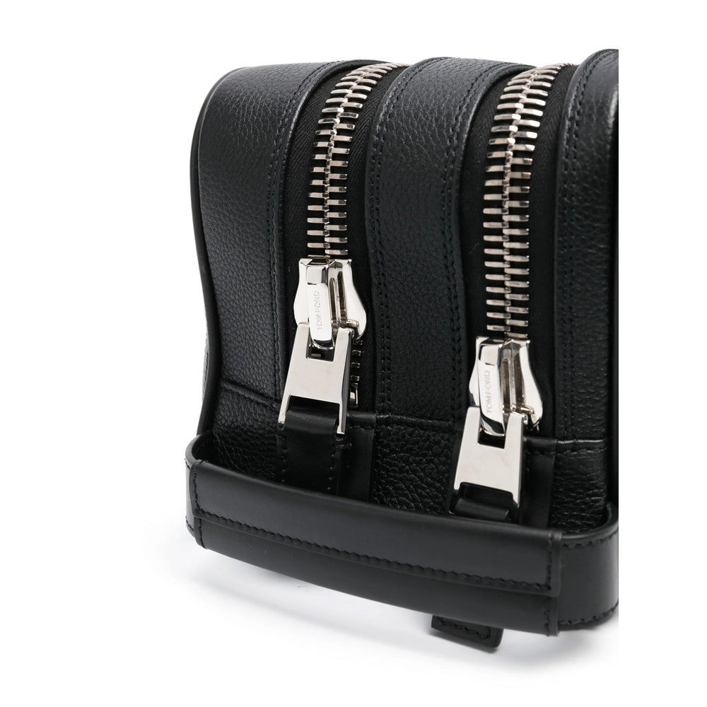 Tom Ford Black Wash Bags Men - 4