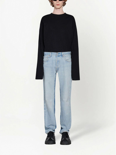 BALENCIAGA straight-leg jeans outlook