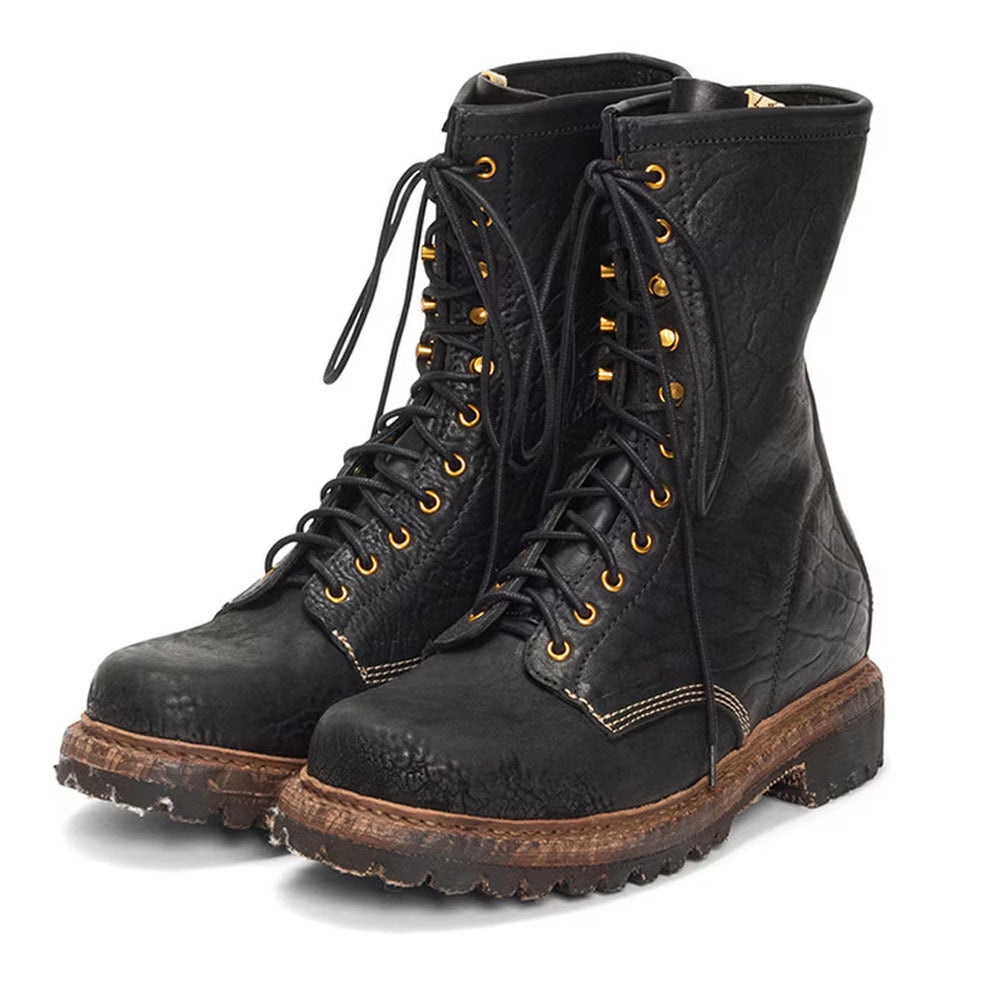 Scout Plain Toe Boots HI-Folk 'Black' - 2