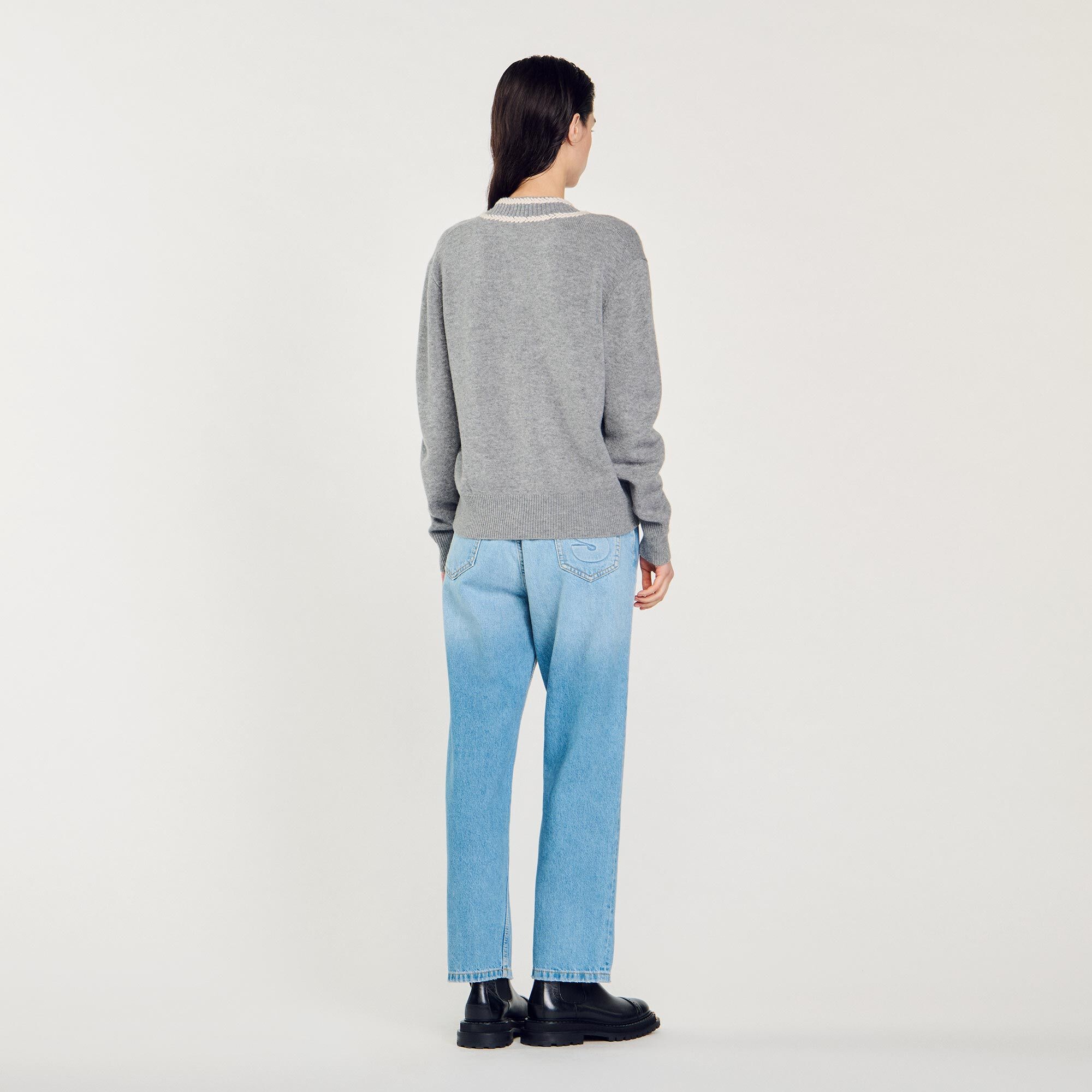 WOOL AND CASHMERE JUMPER - 6