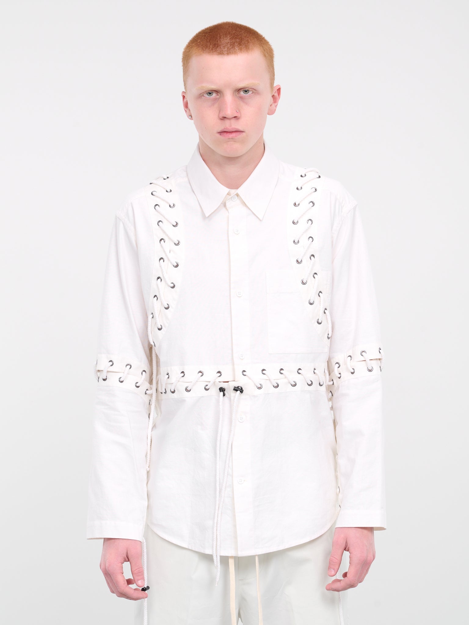 Deconstructed Laced Shirt - 1