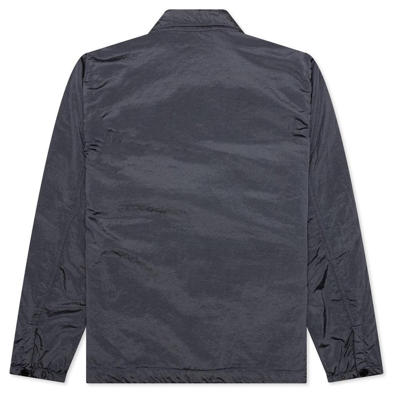 Stone Island NYLON COACH JACKET - LEAD GREY outlook