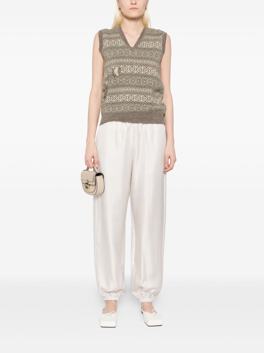 silk trousers - 2