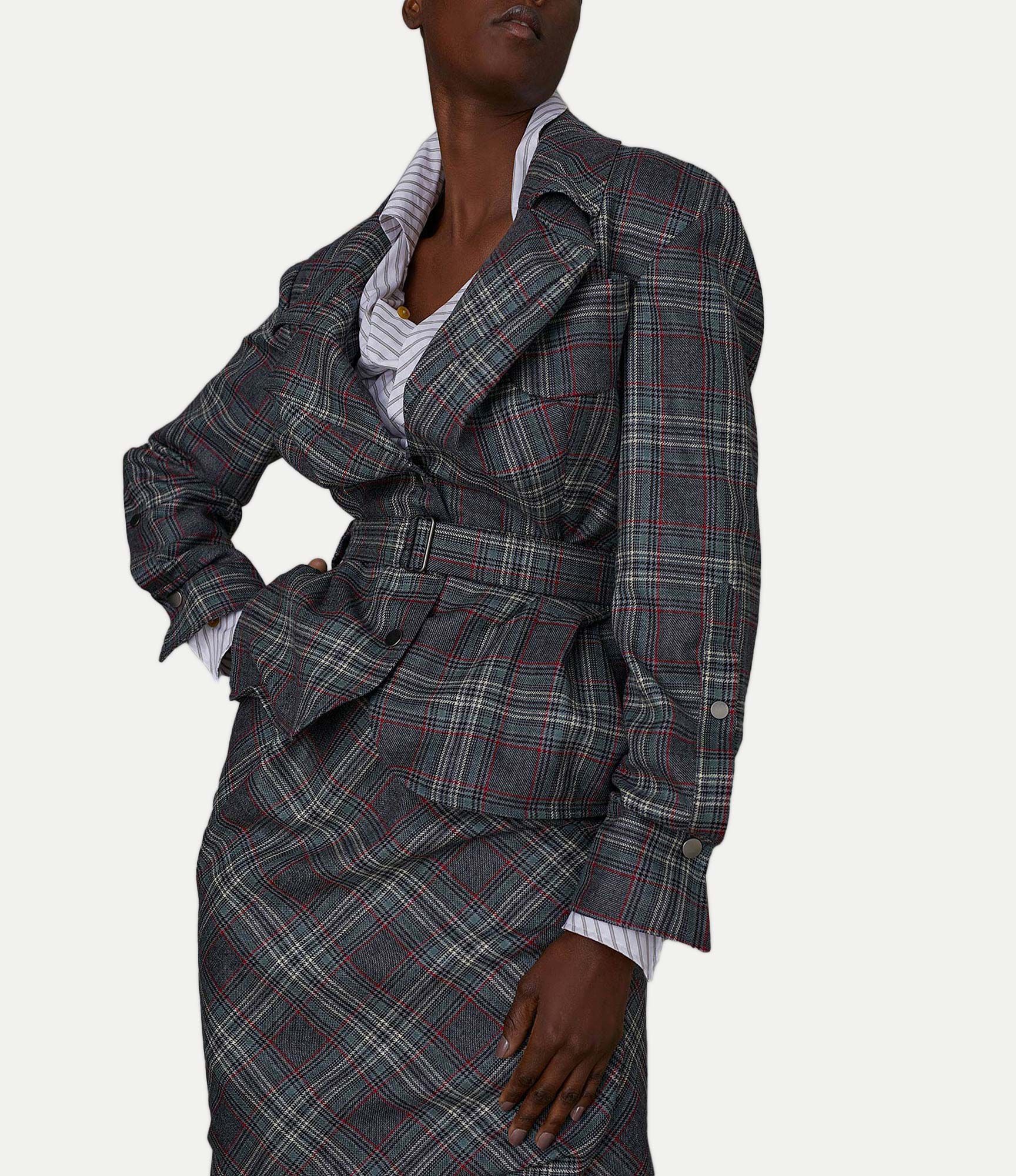 DRUNKEN JACKET TARTAN - 4