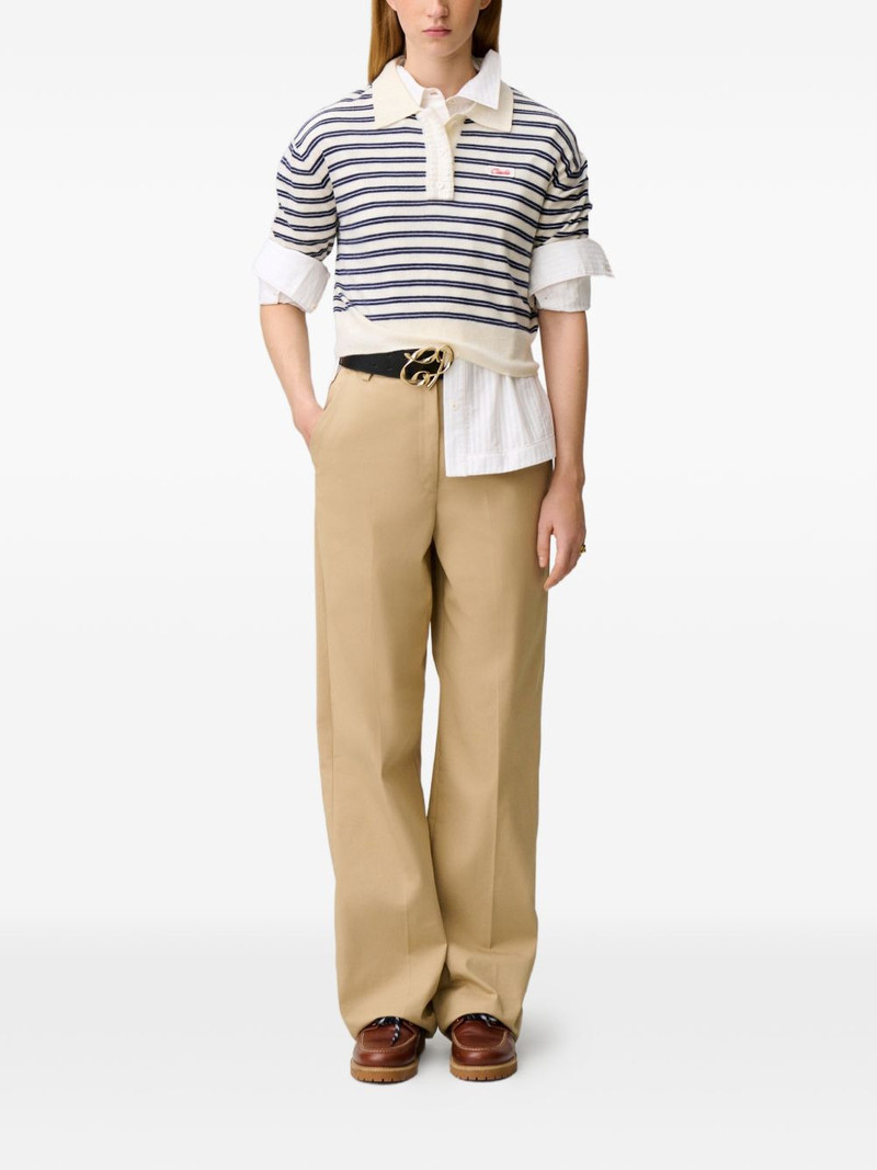 Claudie Pierlot straight trousers outlook