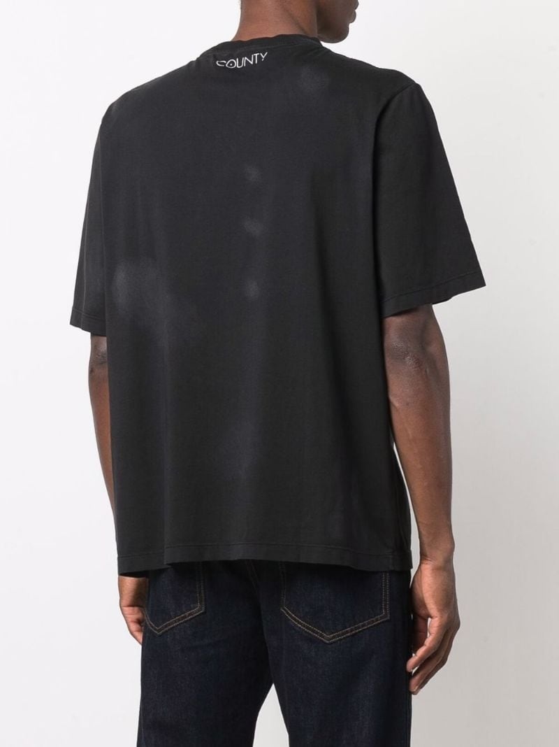 Astral-print T-shirt - 4