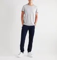 Tapered Logo-Print Loopback Cotton-Jersey Sweatpants - 7