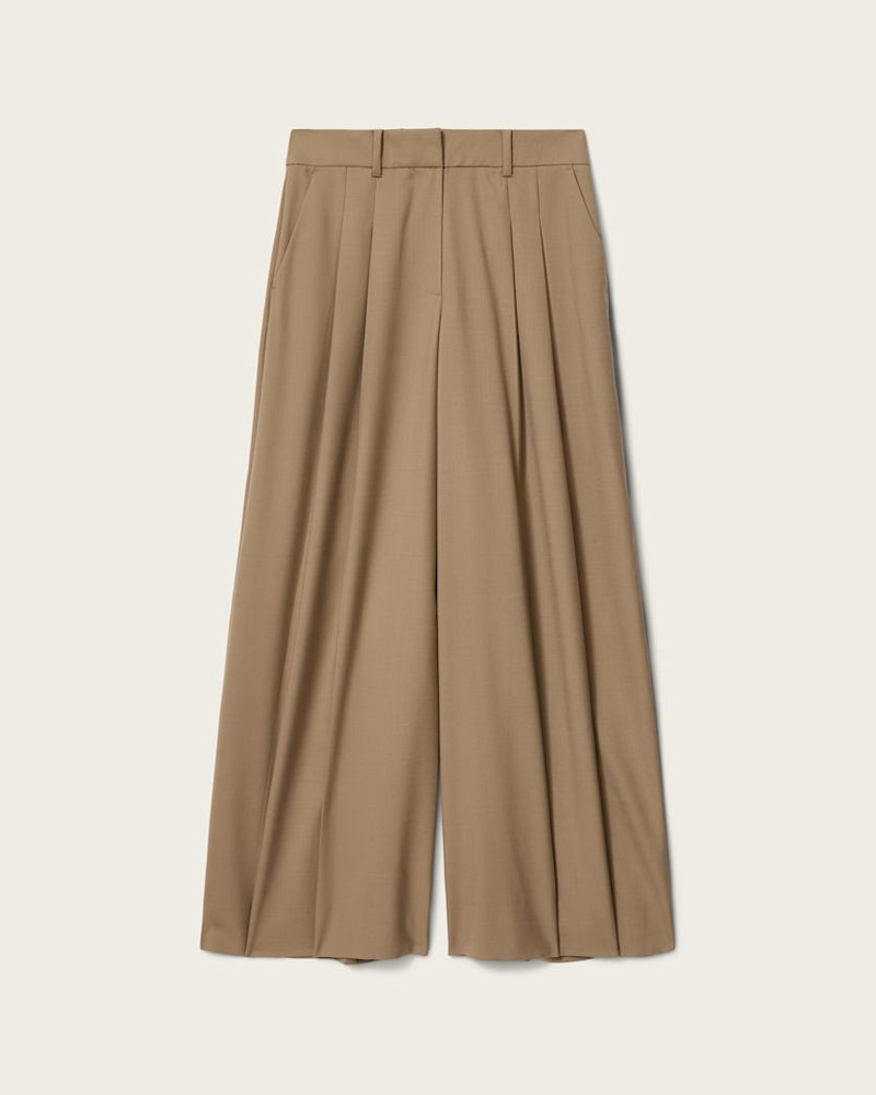 POPPY WIDE LEG PLEATED PANTS 1