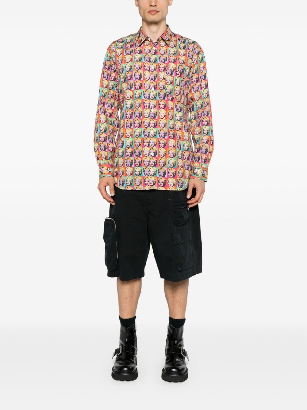 x Andy Warhol pop art-print shirt - 2