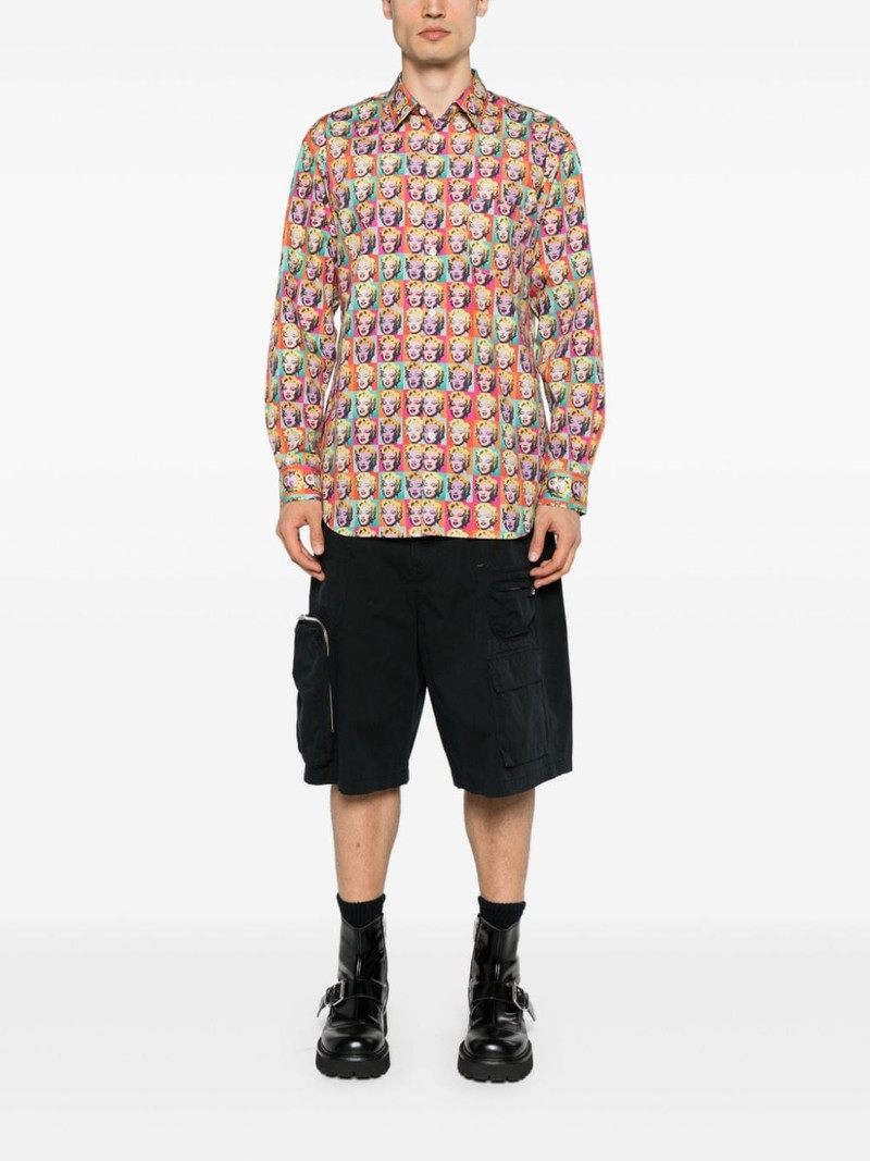 Comme des Garçons SHIRT x Andy Warhol pop art-print shirt outlook
