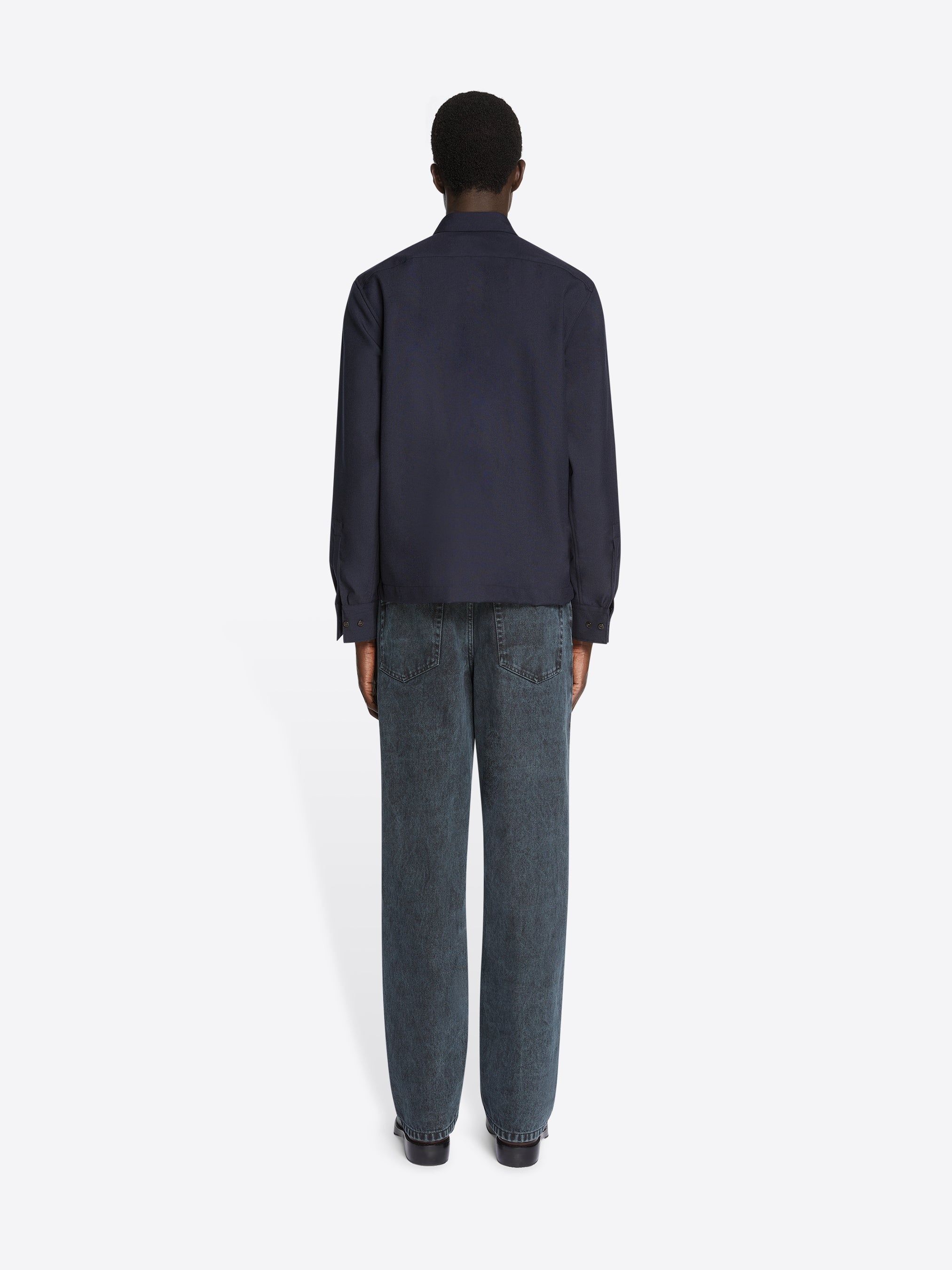 COTTON ZIP SHIRT - 4