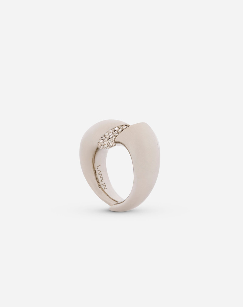 SEQUENCE BY LANVIN RHINESTONE RING 4