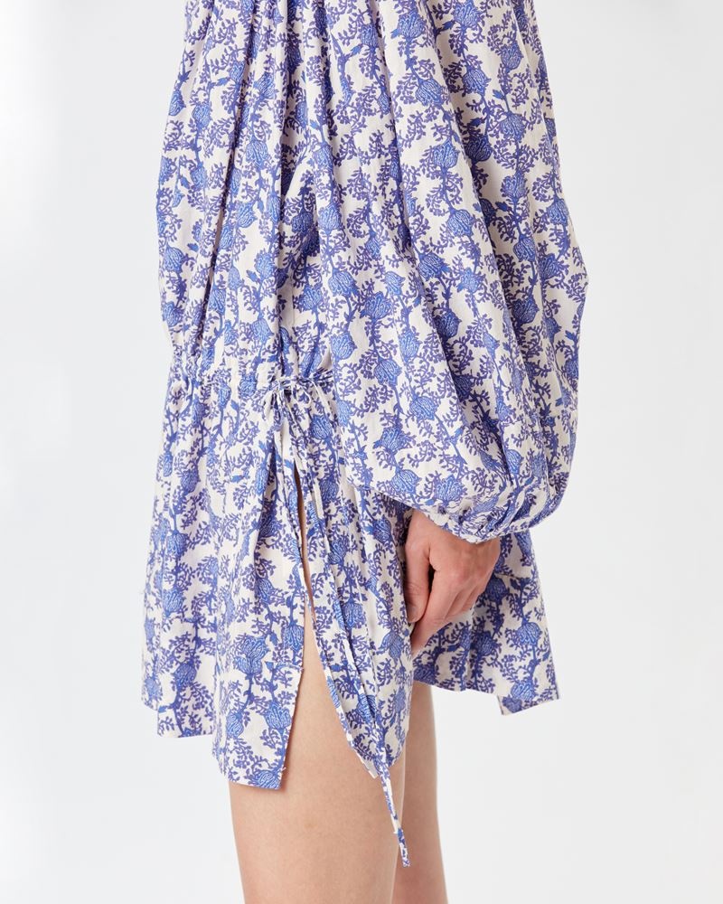 PARSLEY PRINTED COTTON DRESS - 3