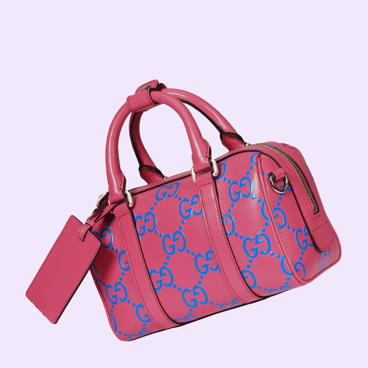 GG embossed mini duffle bag - 5