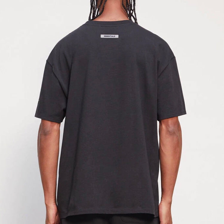 Fear of God Essentials FW20 Logo Tee 'Black' FOG-FW20-344 - 4
