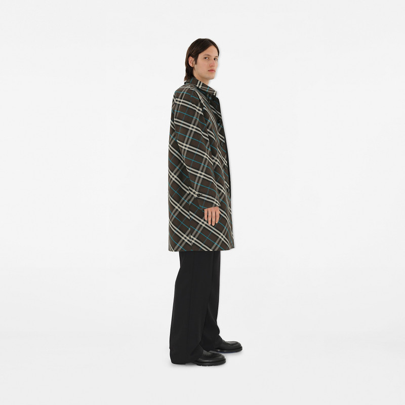 Long Reversible Gabardine Car Coat 3