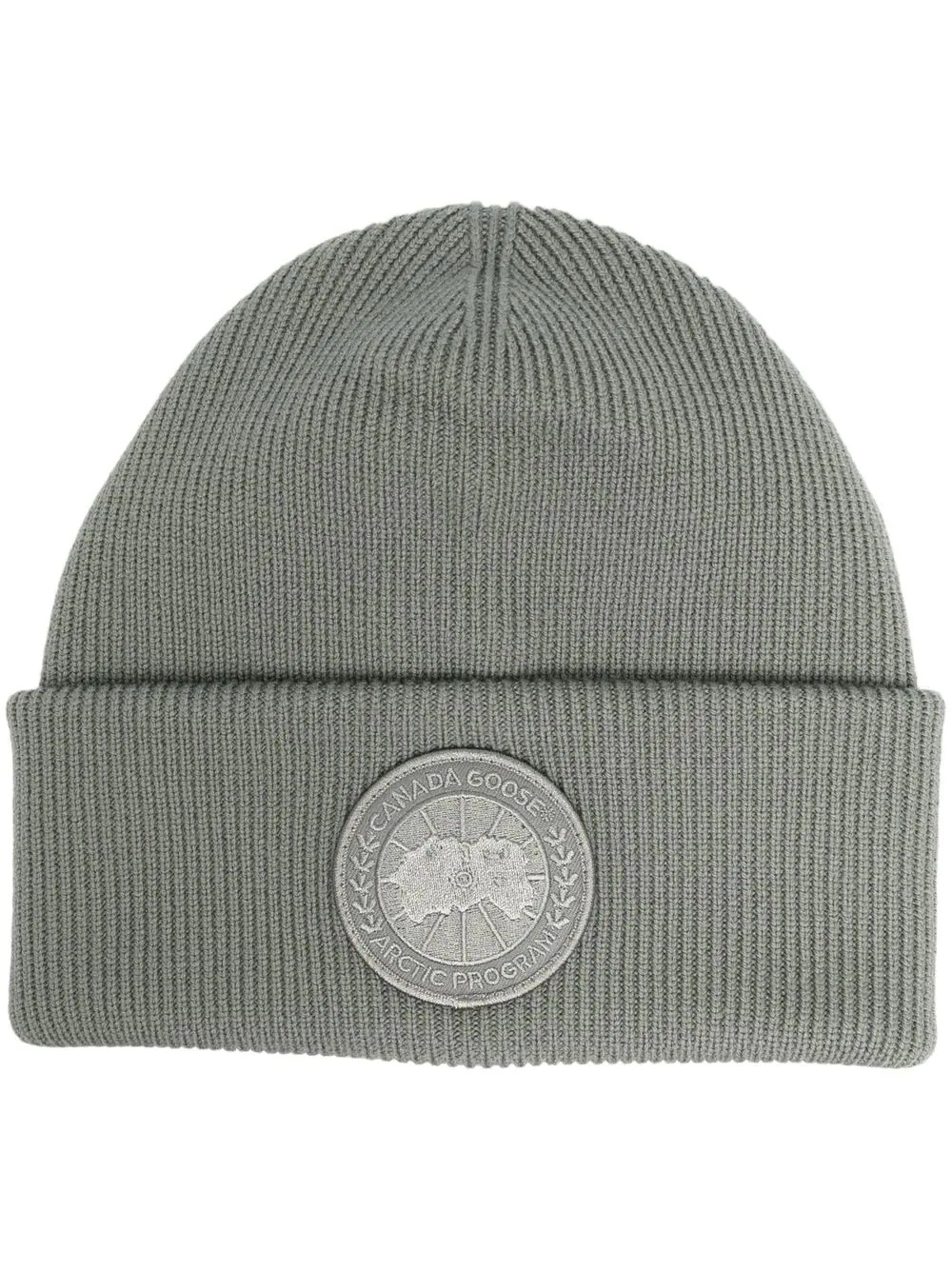 Arctic Disc-embellished wool beanie - 1