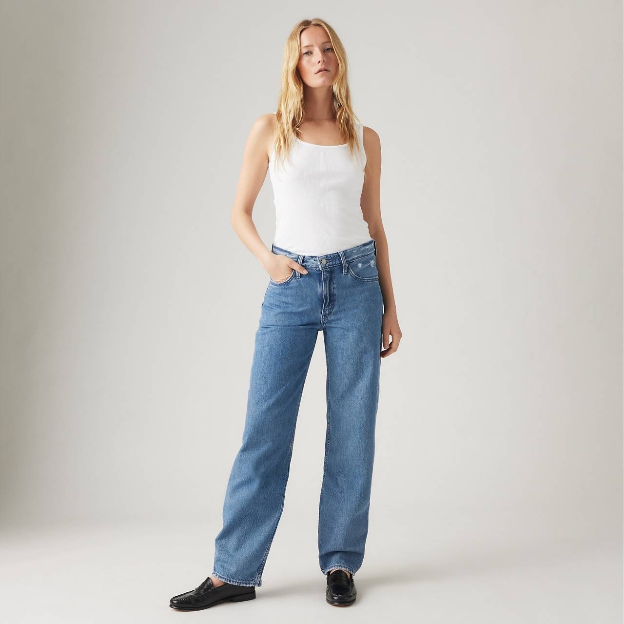 LEVI’S® WOMEN’S WELLTHREAD® BAGGY DAD JEANS - 3