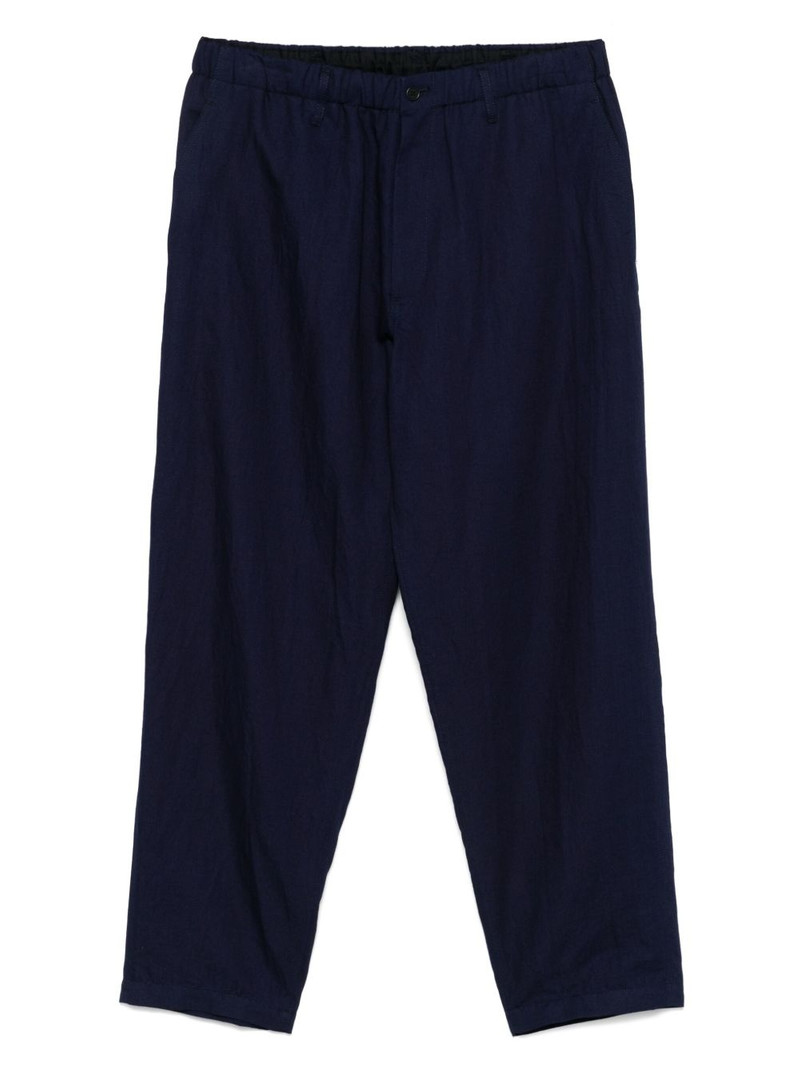 slub-texture trousers 1