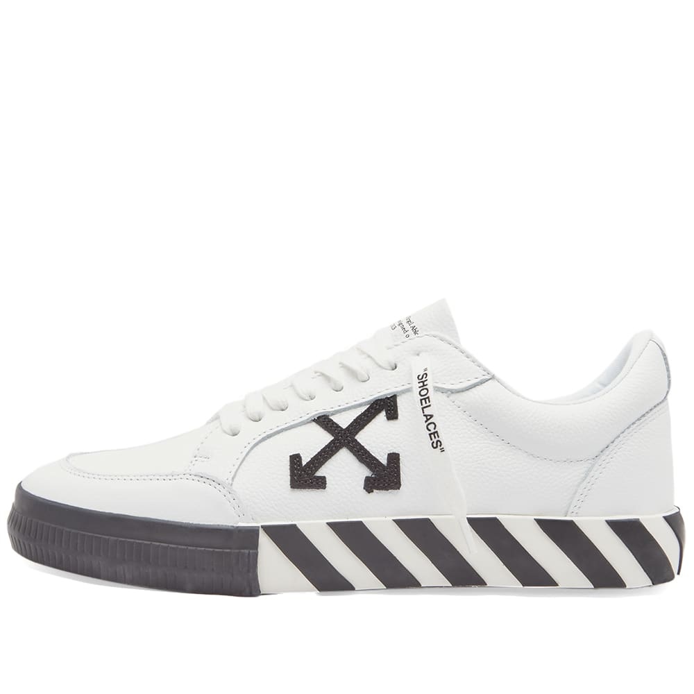Off-White Low Vulcanized Calf Leather Sneaker - 2