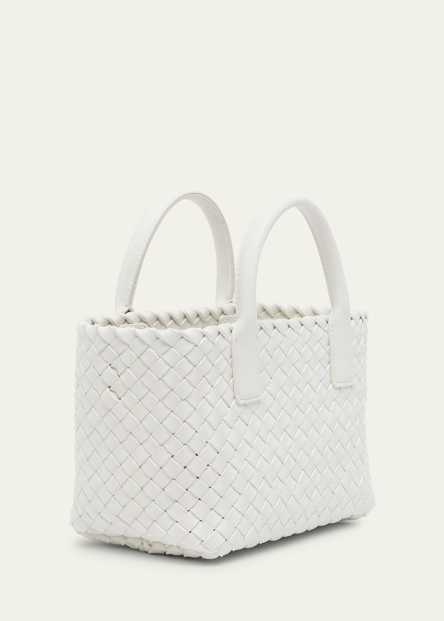 Cabat Mini Heart Leather Tote Bag - 3
