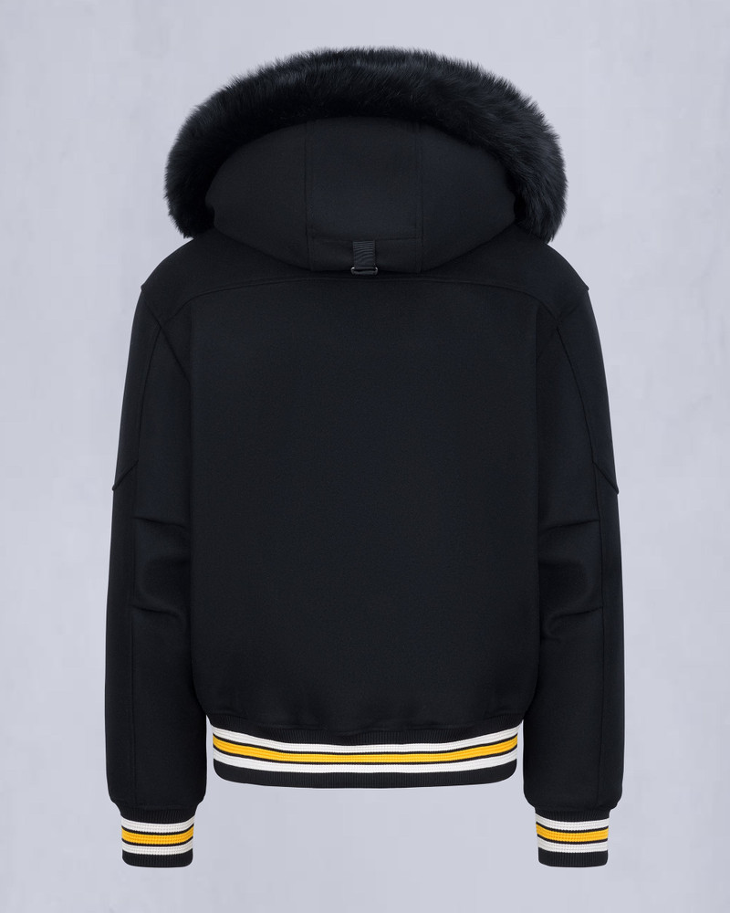 NHL X MOOSE KNUCKLES BRUINS BOMBER JACKET 4
