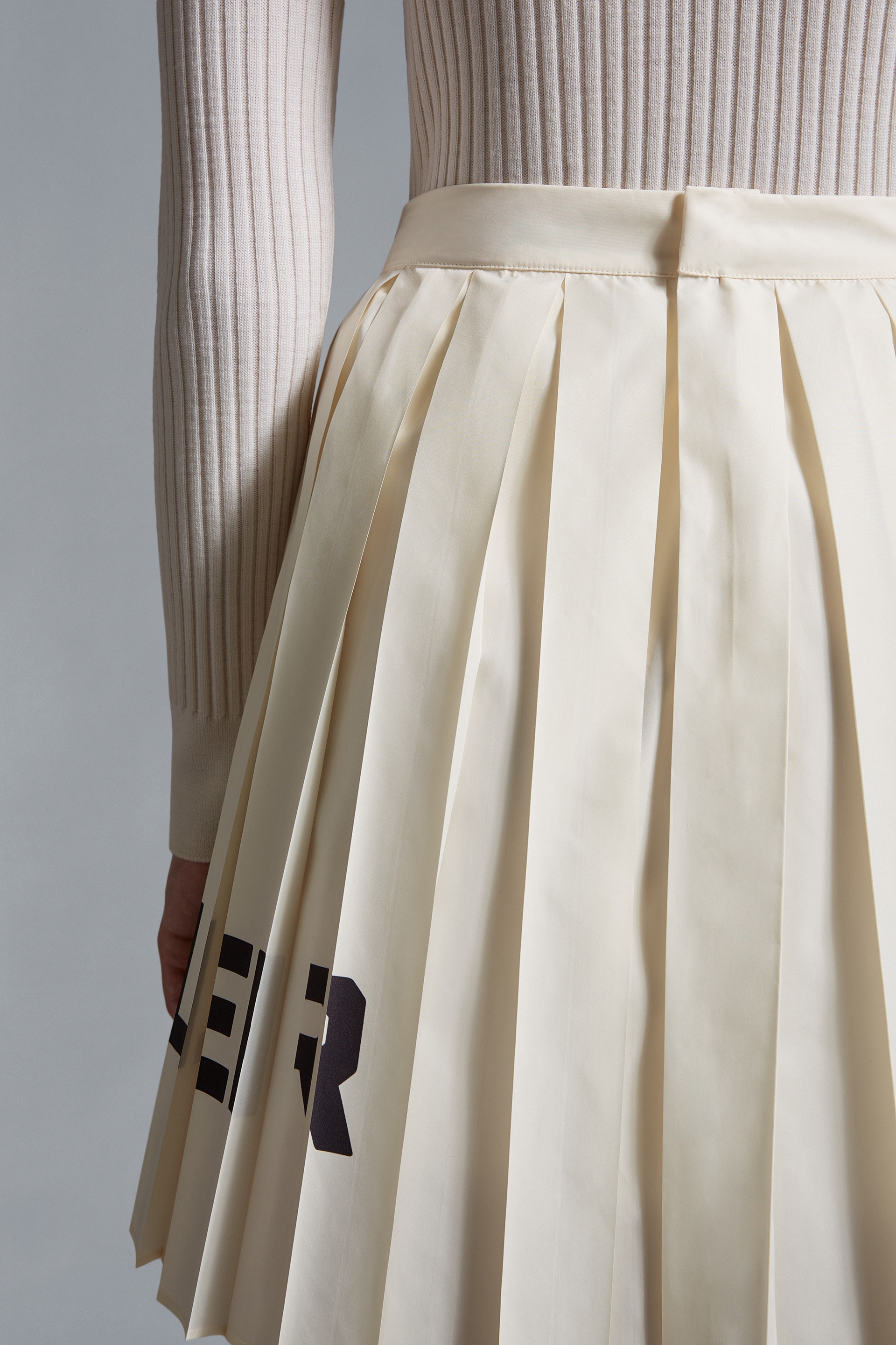 Pleated Taffeta Skirt - 6